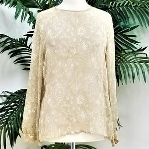 Giorgio Armani Sheer Blouse